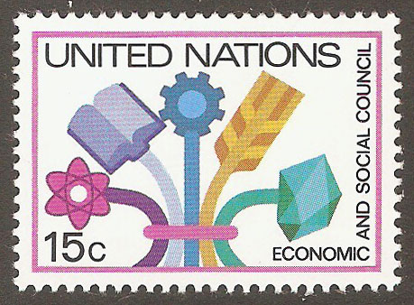 United Nations New York Scott 341 MNH